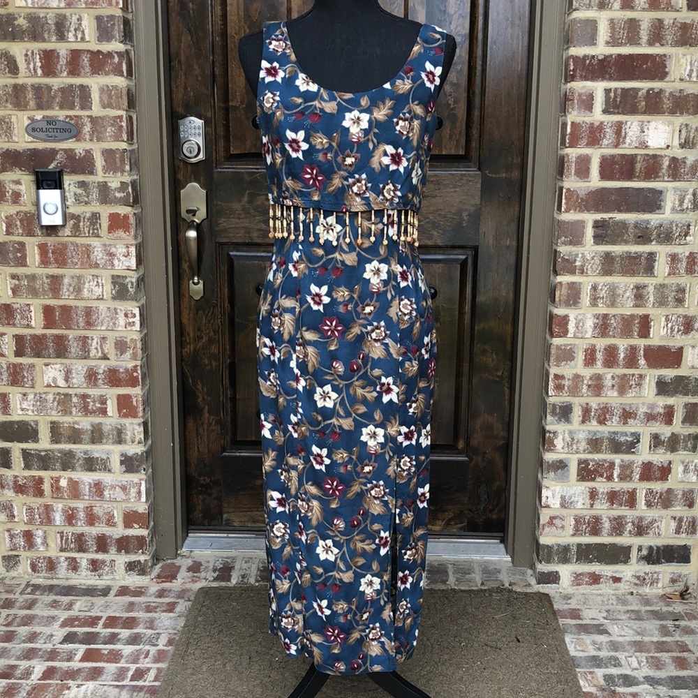 Adorable Tasseled Hawaiian Dress!